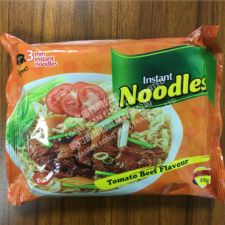 BAG INSTANT NOODLE TOMATO BEEF FLAVOR